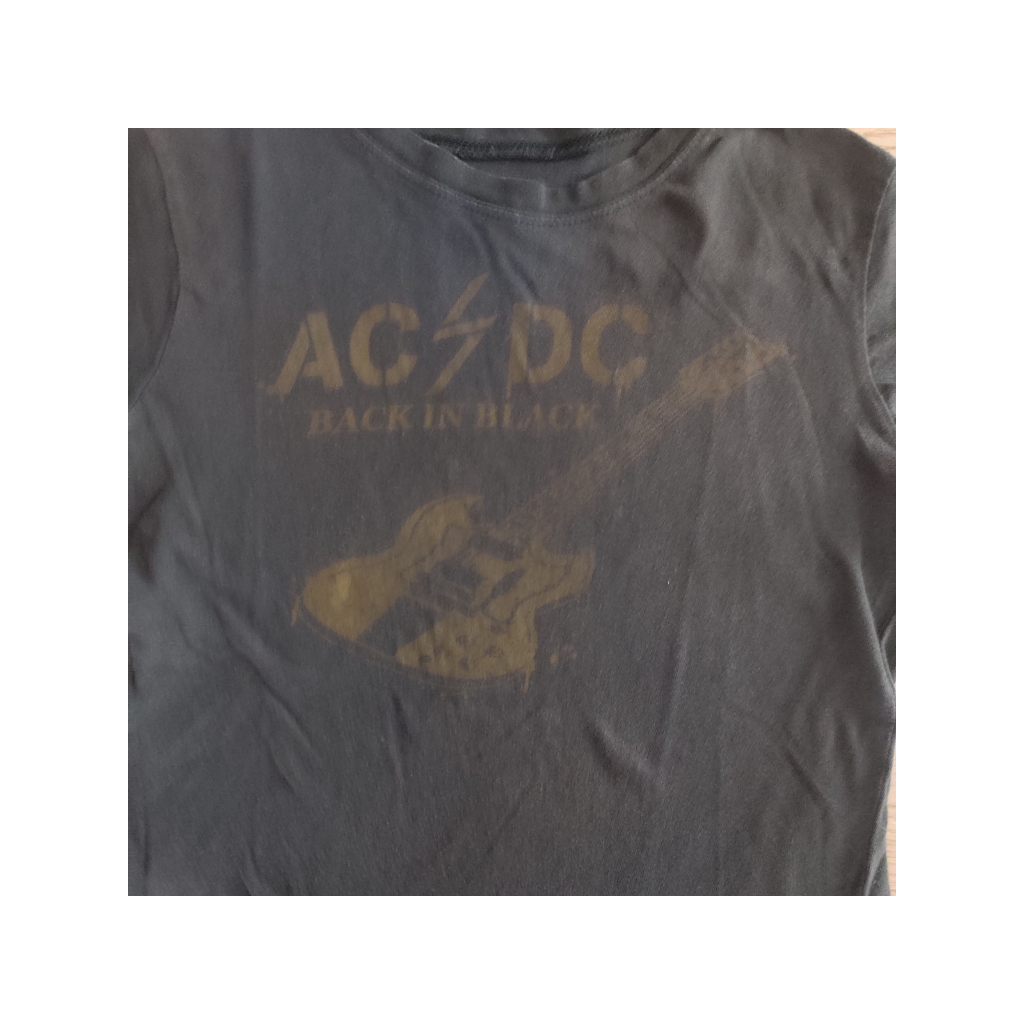 VINTAGE ROCKWARE AC/DC T-PAITA (M)