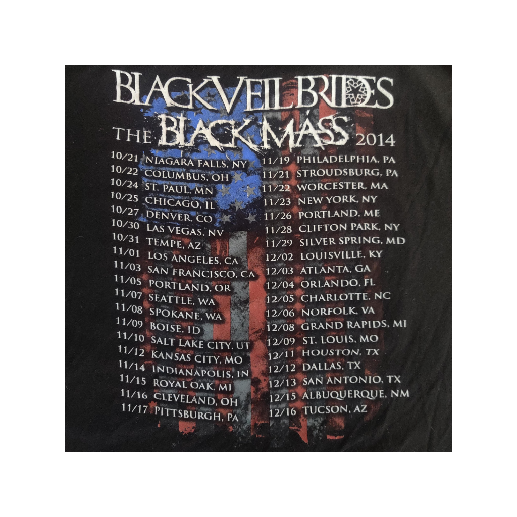 VINTAGE BLACKVEILBRIDES T-PAITA (L)