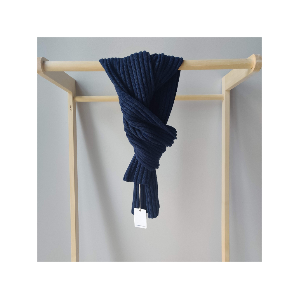 Cotton Rib Scarf