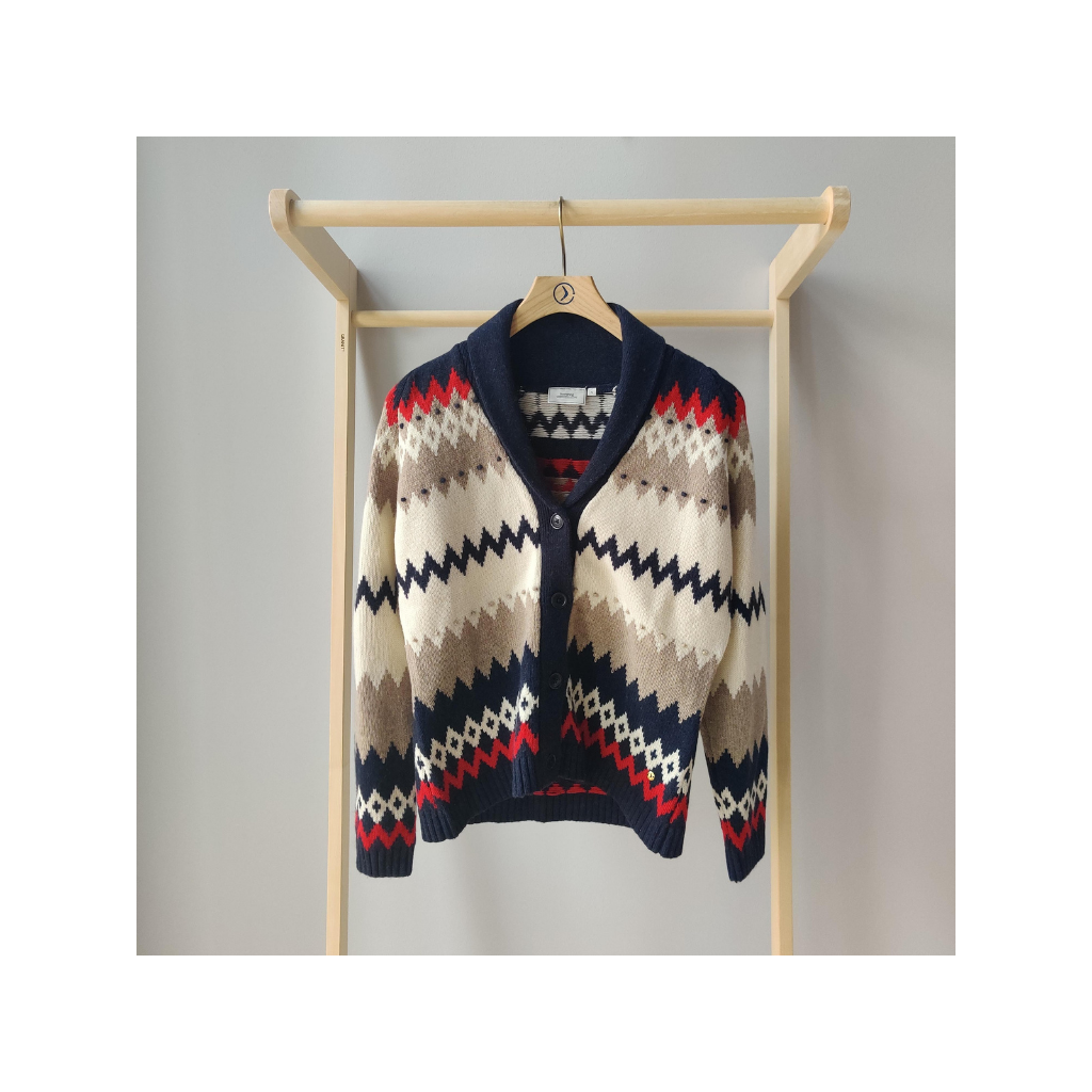 YSTIKSET: Cotton/wool Cardigan