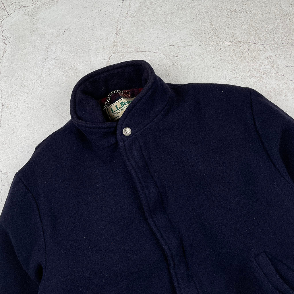 LL BEAN VINTAGE WOOL JACKET  (S)