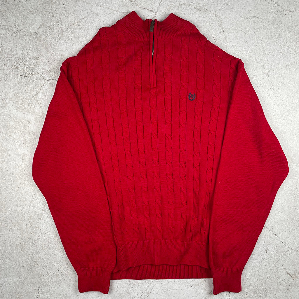 CHAPS VINTAGE 1/4 ZIP NEULE (3XL)